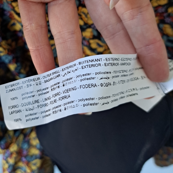 Zara floral print mini dress - Picture 6 of 6